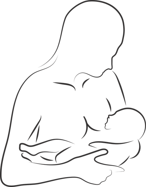 Správné držení těla při kojení a nošení miminka